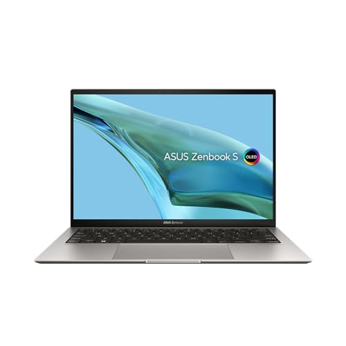 ASUS Zenbook 14 OLED UM3402YA 14.0” 2.8K 400nits 90Hz OLED Laptop (AMD Ryzen 7-7730U, 16GB RAM, 512GB PCIe SSD, Backlit Keyboard, Windows 11 Home)