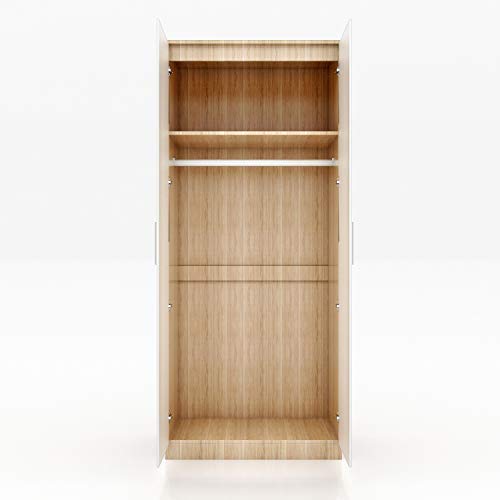 ELEGANT 3 Pieces Bedroom Furniture Sets High Gloss Soft Close Wardrobe with Mirror + 4 Storage Drawer Chest of Drawers Bedside Cabinet, Black and Set