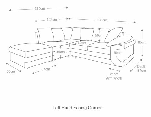New Large Dino Black and Grey 3 Seater sofa (Black and Grey, 3 Seater)