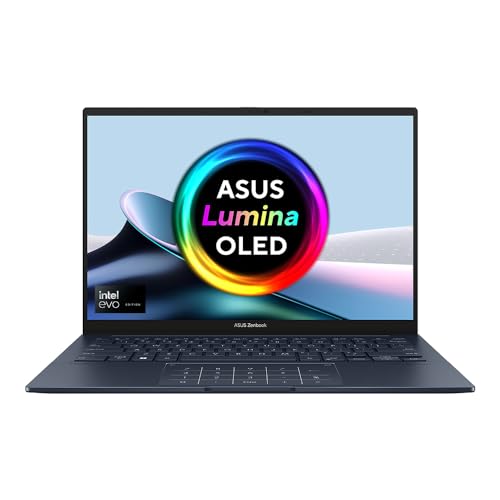 ASUS Zenbook 14 OLED UM3402YA 14.0” 2.8K 400nits 90Hz OLED Laptop (AMD Ryzen 7-7730U, 16GB RAM, 512GB PCIe SSD, Backlit Keyboard, Windows 11 Home)