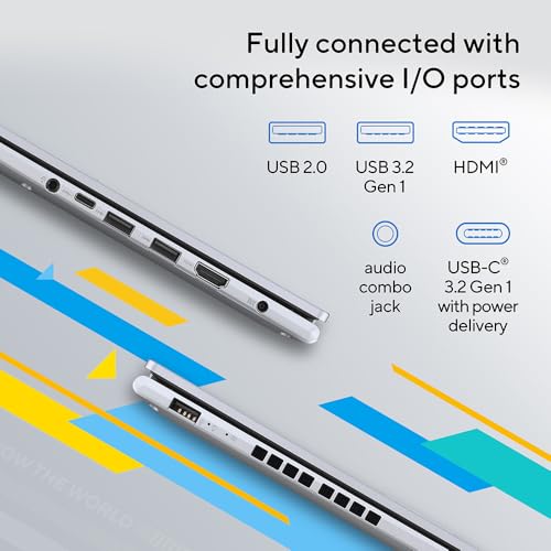 ASUS Vivobook 15 X1504VA 15.6" Full HD Laptop (Intel i5-1335U, 16GB RAM, 1TB PCIe SSD, Windows 11 Home)
