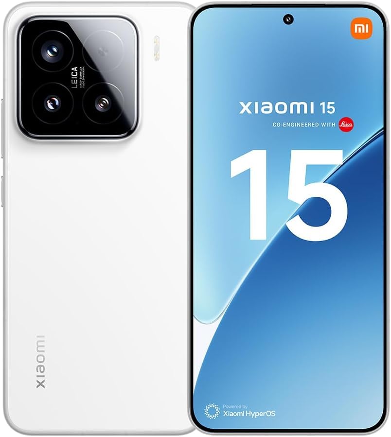 Xiaomi 15 Ultra Smartphone, 16+512GB, Black, 100mm Leica 200MP super telephoto, 5410mAh battery, 90W HyperCharge, HyperAI (No power adapter included)