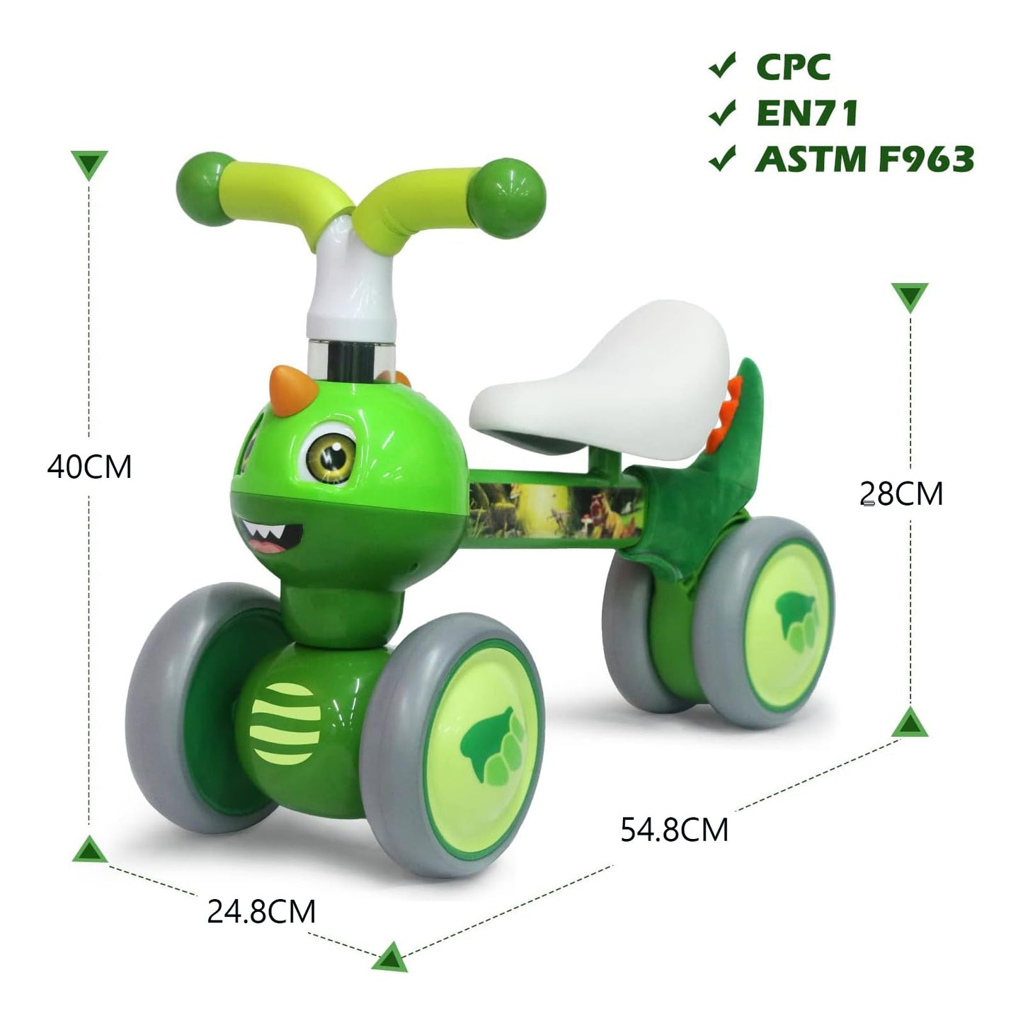 XIAPIA Baby Balance Bike 1 2 3 Years Old Boys Girls Toddler Ride on Toys for 1 Year Old Baby Trike Garden toys 1 st Birthday Gift for Girls Boys Bike Walker No Pedals (Panda)