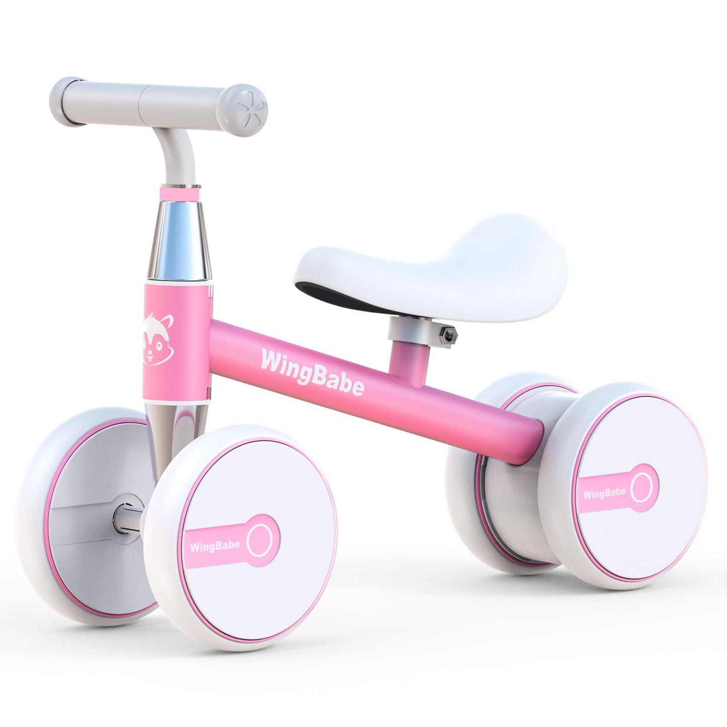 WINGBABE Baby Balance Bike for 1-2 Years Old Boys Girls,Toddler Balance Bike Ride on Toys for 10-24 Months Baby with Adjustable Seat, First bike for 1-2 Year Old Gifts