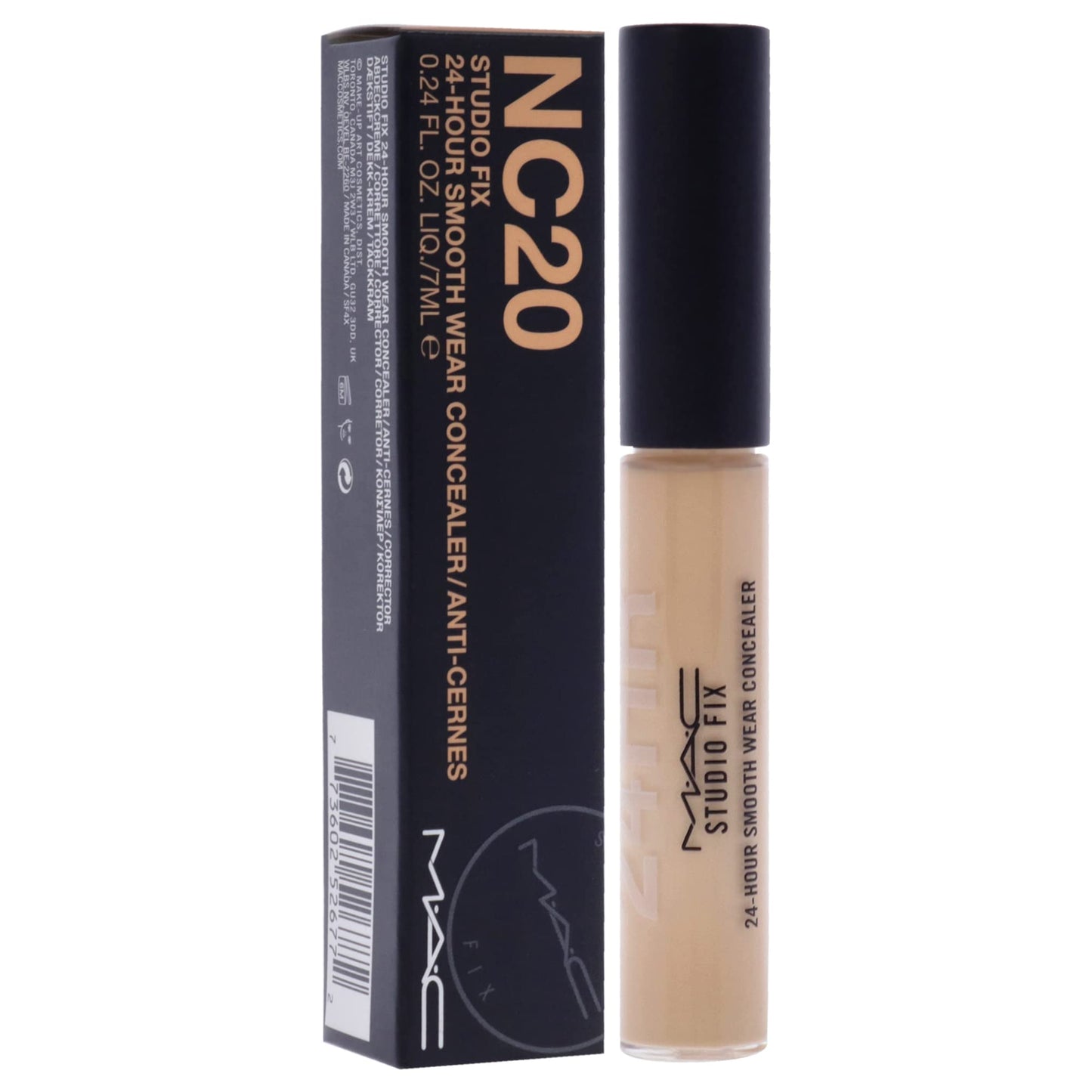 Studio Fix 24-Hour Smooth Wear Concealer - NW40 by MAC for Women - 0.24 oz Concealer