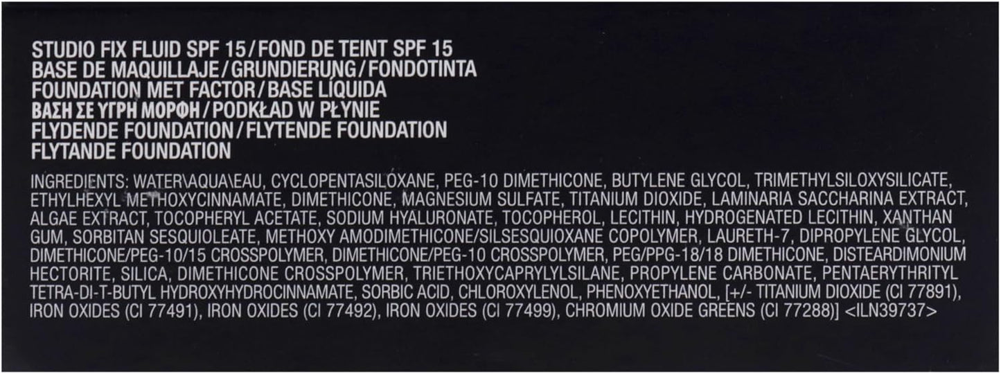 MAC Studio Fix Fluid SPF 15 - NC27 for Women 1 oz Foundation