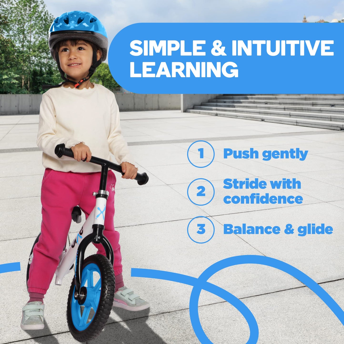 Aluminum Balance Bike for Kids and Toddlers - No Pedal Sport Training Bicycle for Children Ages 3,4,5 …