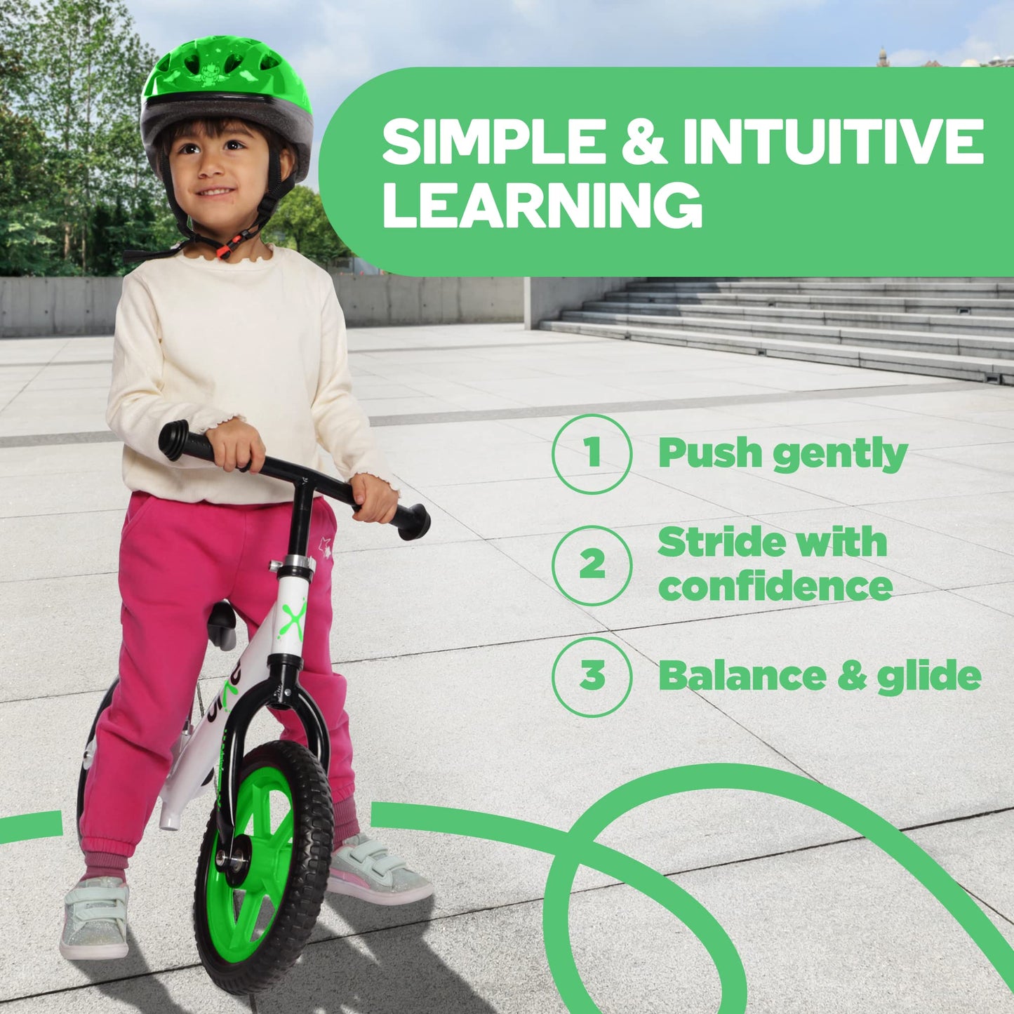 Aluminum Balance Bike for Kids and Toddlers - No Pedal Sport Training Bicycle for Children Ages 3,4,5 …