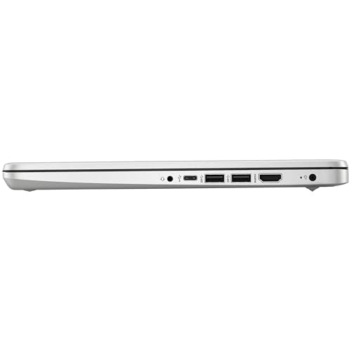 HP 14" Laptop, Intel Core i3-1215U Processor, 8 GB RAM, 256 GB SSD, Intel UHD Graphics, FHD Display, Up to 8hrs battery, Win 11, Dual Speakers, Natural Silver, 14s-dq5003sa