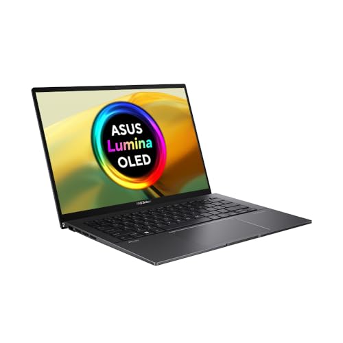ASUS Zenbook 14 OLED UM3402YA 14.0” 2.8K 400nits 90Hz OLED Laptop (AMD Ryzen 7-7730U, 16GB RAM, 512GB PCIe SSD, Backlit Keyboard, Windows 11 Home)