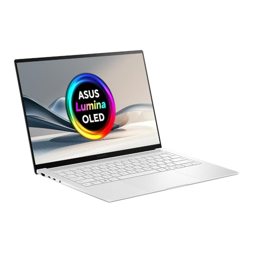 ASUS Zenbook 14 OLED UM3402YA 14.0” 2.8K 400nits 90Hz OLED Laptop (AMD Ryzen 7-7730U, 16GB RAM, 512GB PCIe SSD, Backlit Keyboard, Windows 11 Home)