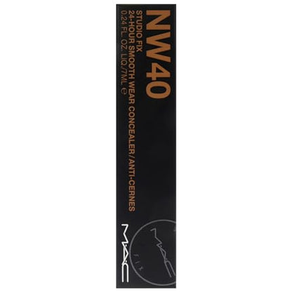 Studio Fix 24-Hour Smooth Wear Concealer - NW40 by MAC for Women - 0.24 oz Concealer