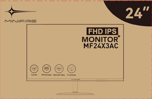 24 inch Curved Gaming Monitor 180Hz, 1ms, 130% sRGB, With Speakers, HDR, FreeSync, 300cd/m², VA, FHD 1080P, Frameless, HDMI1.4 DP1.2 Ports (MFG24C1 HDMI included)