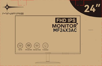 24 inch Curved Gaming Monitor 180Hz, 1ms, 130% sRGB, With Speakers, HDR, FreeSync, 300cd/m², VA, FHD 1080P, Frameless, HDMI1.4 DP1.2 Ports (MFG24C1 HDMI included)