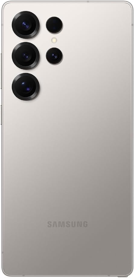 Samsung Galaxy S25 Ultra 5G (2025) 1TB Storage + 12GB RAM SM-S938B Qualcomm Snapdragon 8 Elite SIM Free Factory Unlocked Android 15 Smartphone (Titanium Grey) (Renewed)