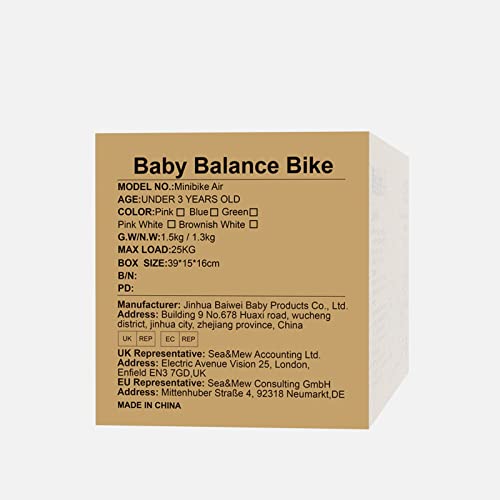 FAYDUDU Balance Bike for 1 Year Old Ride On Toy for 1 2 Years Old First Bike for Girls Boys Baby Bike Walker No Pedals Toddler Trike for 10-24 Months