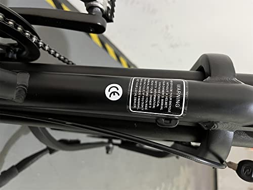 CEAYA Electric Bikes for Adults 20" Electric Folding Bike Fat Tyre E bike with 48V20AH Lithium Battery,Dual Disc Disc,8 Speed Gears