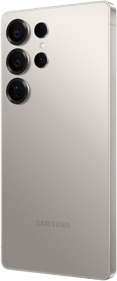 Samsung Galaxy S25 Ultra 5G (2025) 1TB Storage + 12GB RAM SM-S938B Qualcomm Snapdragon 8 Elite SIM Free Factory Unlocked Android 15 Smartphone (Titanium Grey) (Renewed)