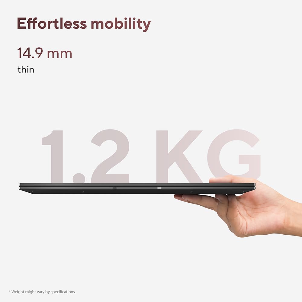 ASUS Zenbook 14 OLED UM3402YA 14.0” 2.8K 400nits 90Hz OLED Laptop (AMD Ryzen 7-7730U, 16GB RAM, 512GB PCIe SSD, Backlit Keyboard, Windows 11 Home)