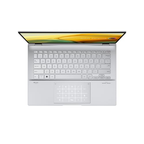 ASUS Zenbook 14 OLED UM3402YA 14.0” 2.8K 400nits 90Hz OLED Laptop (AMD Ryzen 7-7730U, 16GB RAM, 512GB PCIe SSD, Backlit Keyboard, Windows 11 Home)