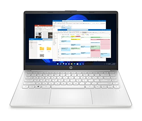 HP 14" Laptop, Intel Core i3-1215U Processor, 8 GB RAM, 256 GB SSD, Intel UHD Graphics, FHD Display, Up to 8hrs battery, Win 11, Dual Speakers, Natural Silver, 14s-dq5003sa