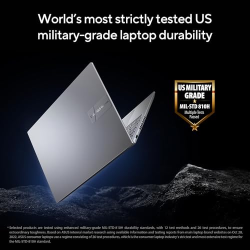 ASUS Vivobook 15 X1504VA 15.6" Full HD Laptop (Intel i5-1335U, 16GB RAM, 1TB PCIe SSD, Windows 11 Home)