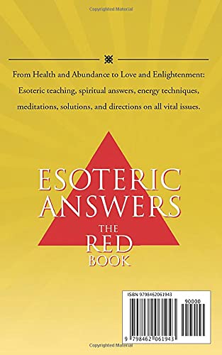 ESOTERIC ANSWERS: THE RED BOOK: Esoteric Teachings, Meditations, and Healing Directions for All Vital Questions