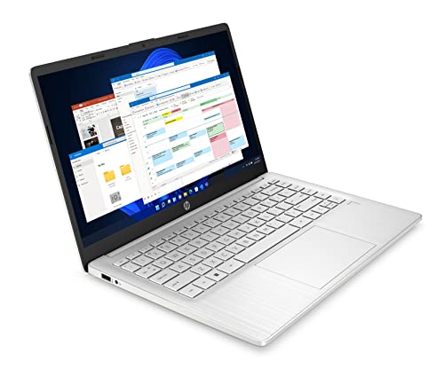 HP 14" Laptop, Intel Core i3-1215U Processor, 8 GB RAM, 256 GB SSD, Intel UHD Graphics, FHD Display, Up to 8hrs battery, Win 11, Dual Speakers, Natural Silver, 14s-dq5003sa