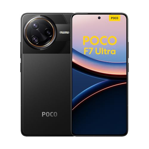 Xiaomi POCO F7 Ultra Smartphone, 16+512, Yellow, 5300mAh battery, 120W HyperCharge, HyperAI(No power adapter included)