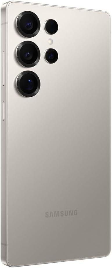 Samsung Galaxy S25 Ultra 5G (2025) 1TB Storage + 12GB RAM SM-S938B Qualcomm Snapdragon 8 Elite SIM Free Factory Unlocked Android 15 Smartphone (Titanium Grey) (Renewed)