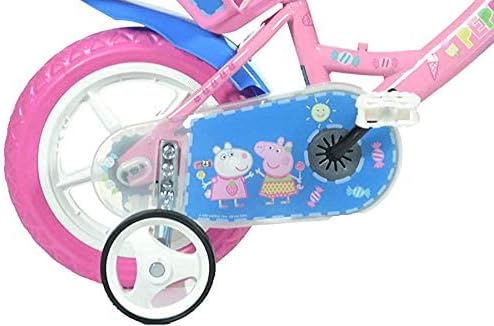 Dino Bikes 124RL-PIG Peppa Pig Bicycle, Pink, 12-Inch Finding Dory, Kids Bike