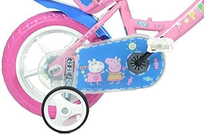 Dino Bikes 124RL-PIG Peppa Pig Bicycle, Pink, 12-Inch Finding Dory, Kids Bike