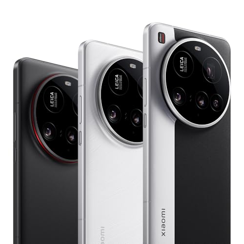 Xiaomi 15 Ultra Smartphone, 16+512GB, Black, 100mm Leica 200MP super telephoto, 5410mAh battery, 90W HyperCharge, HyperAI (No power adapter included)