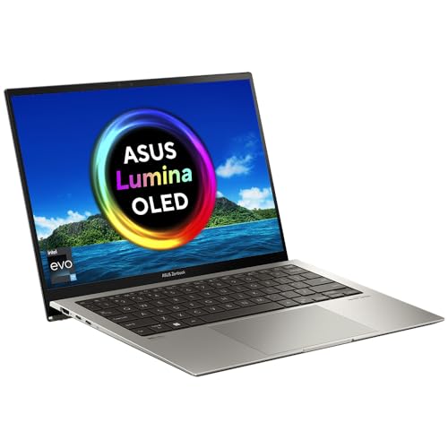 ASUS Zenbook 14 OLED UM3402YA 14.0” 2.8K 400nits 90Hz OLED Laptop (AMD Ryzen 7-7730U, 16GB RAM, 512GB PCIe SSD, Backlit Keyboard, Windows 11 Home)