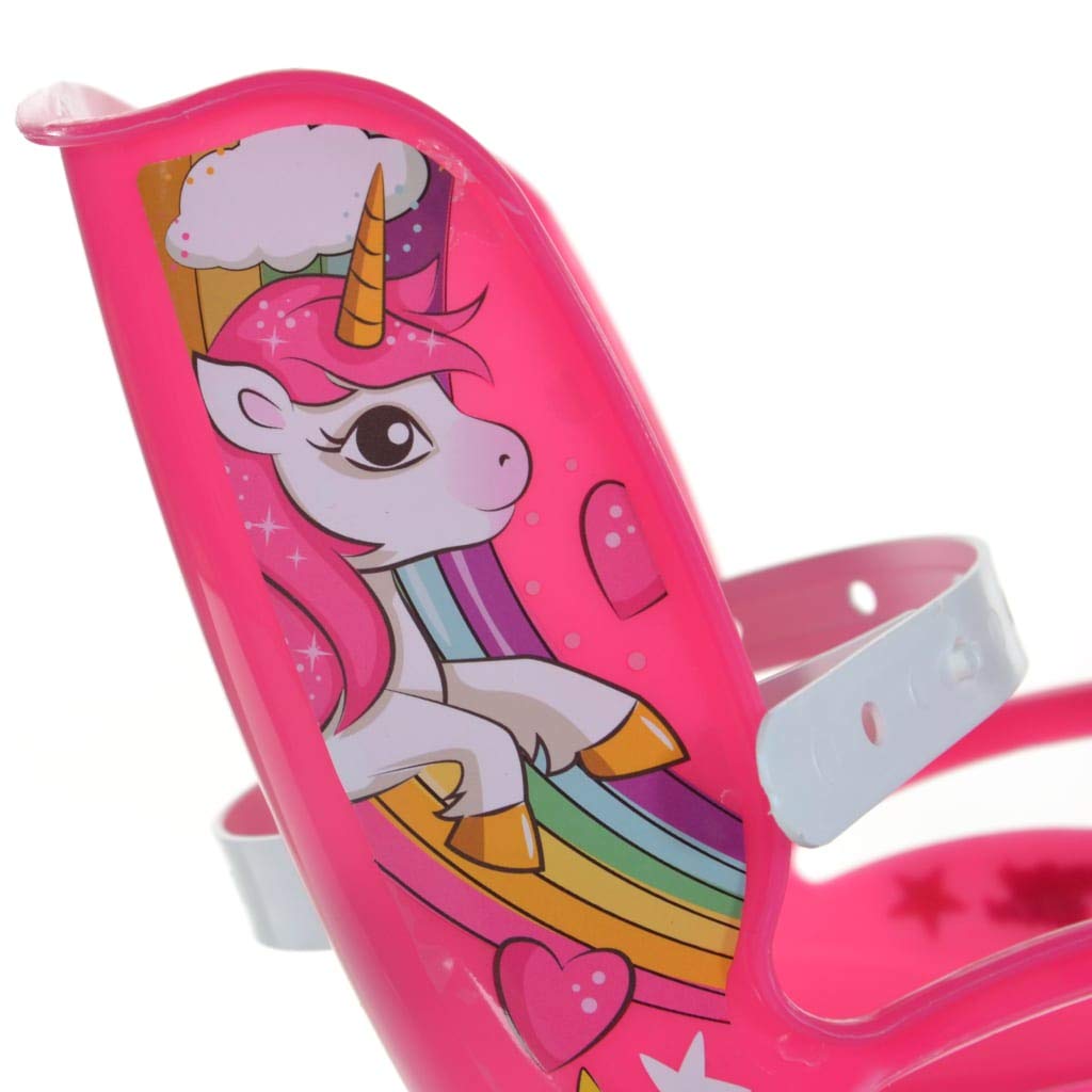 Dino Bikes 144R-UN Unicorn 14" Bicycle 14'', White & Pink