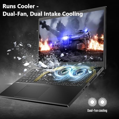 acer Nitro V 15 Gaming Laptop, Intel i9-13900H Up to 5.4GHz, GeForce RTX 4060, 15.6" 144 Hz IPS Display, 32 GB DDR5, 1 TB SSD, Wi-Fi 6, Backlit Keyboard, Windows 11 Pro, Gaming Mouse, 256GB UFD