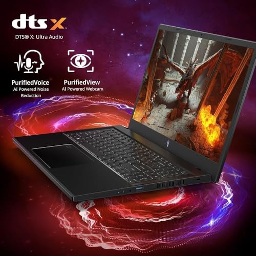 acer Nitro V 15 Gaming Laptop, Intel i9-13900H Up to 5.4GHz, GeForce RTX 4060, 15.6" 144 Hz IPS Display, 32 GB DDR5, 1 TB SSD, Wi-Fi 6, Backlit Keyboard, Windows 11 Pro, Gaming Mouse, 256GB UFD