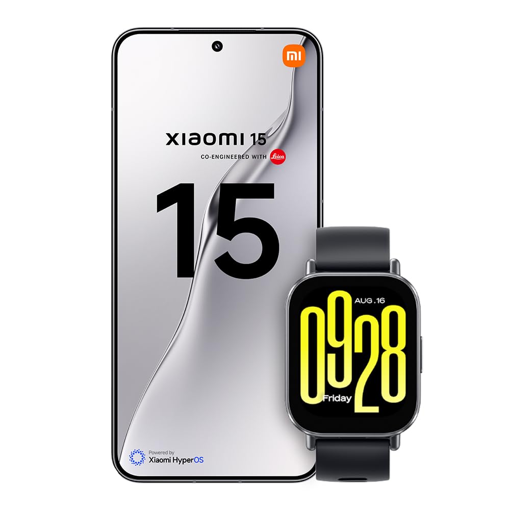 Xiaomi 15 Ultra Smartphone, 16+512GB, Black, 100mm Leica 200MP super telephoto, 5410mAh battery, 90W HyperCharge, HyperAI (No power adapter included)