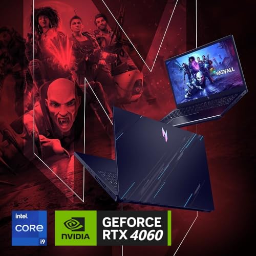 acer Nitro V 15 Gaming Laptop, Intel i9-13900H Up to 5.4GHz, GeForce RTX 4060, 15.6" 144 Hz IPS Display, 32 GB DDR5, 1 TB SSD, Wi-Fi 6, Backlit Keyboard, Windows 11 Pro, Gaming Mouse, 256GB UFD