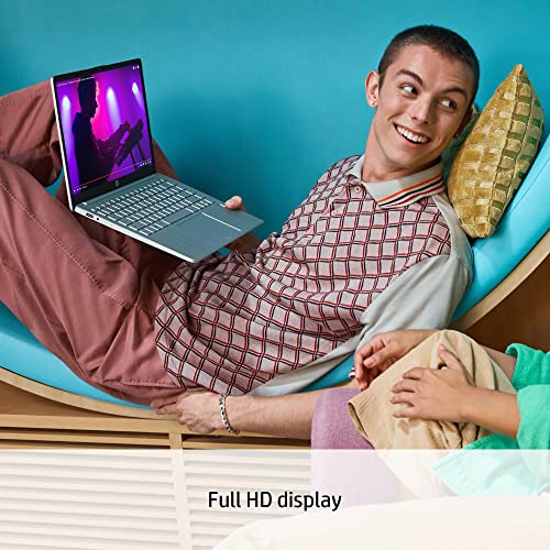 HP 14" Laptop, Intel Core i3-1215U Processor, 8 GB RAM, 256 GB SSD, Intel UHD Graphics, FHD Display, Up to 8hrs battery, Win 11, Dual Speakers, Natural Silver, 14s-dq5003sa
