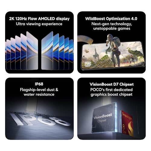 Xiaomi POCO F7 Ultra Smartphone, 16+512, Yellow, 5300mAh battery, 120W HyperCharge, HyperAI(No power adapter included)
