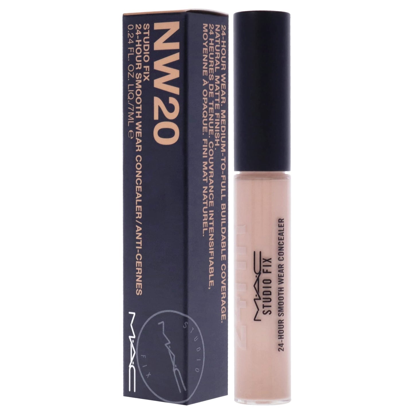 MAC Studio Fix 24 Hour Smooth Wear Concealer - NW20 For Women 0.23 oz Concealer