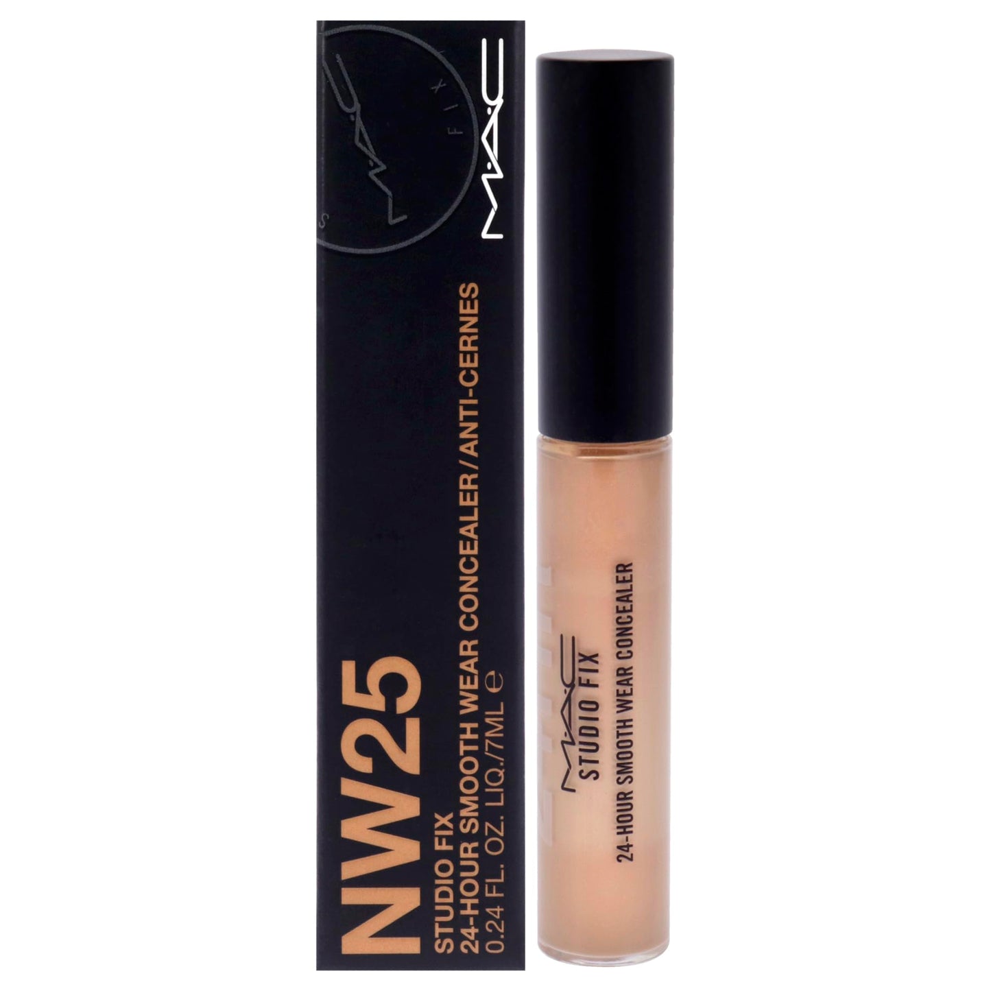 Studio Fix 24-Hour Smooth Wear Concealer - NW40 by MAC for Women - 0.24 oz Concealer