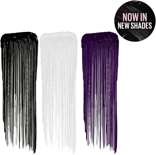 Maybelline New York Lash Sensational Sky High Mascara, Volumising & Lengthening, Washable Flake-Free Formula: Black + Plum Twilight + Space Diamond (Trio Bundle)