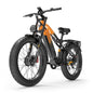 LANKELEISI MG800Max dual motor electric bicycle, 26 * 4 tires, 7 speeds, dual suspension, 20AH battery.