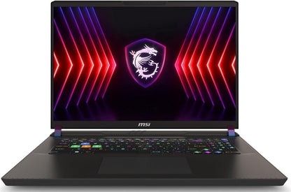MSI Vector 17 HX Gaming Laptop 17" WQXGA 240Hz (24-Core 14th Gen Intel i9-14900HX, GeForce RTX 4070, 64GB DDR5, 4TB PCIe SSD, Per Key RGB KYB, Thunderbolt 4, WiFi 7, Win11P) w/DKZ Hub