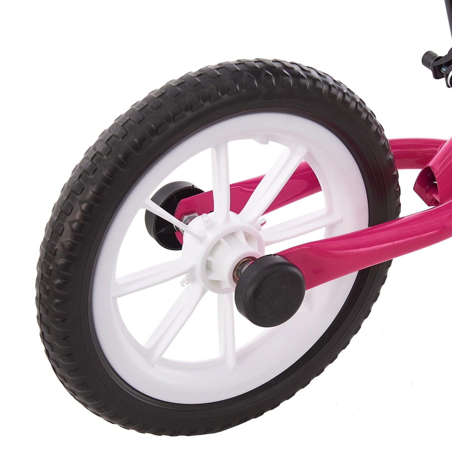 BSTSEL 12" Balance Bike For 2-6 Years Old Stride Walking Bike, With Adjustable Handlebar And Seat Wheel With Light No Pedal Training Bicycle Flat-Free Tires