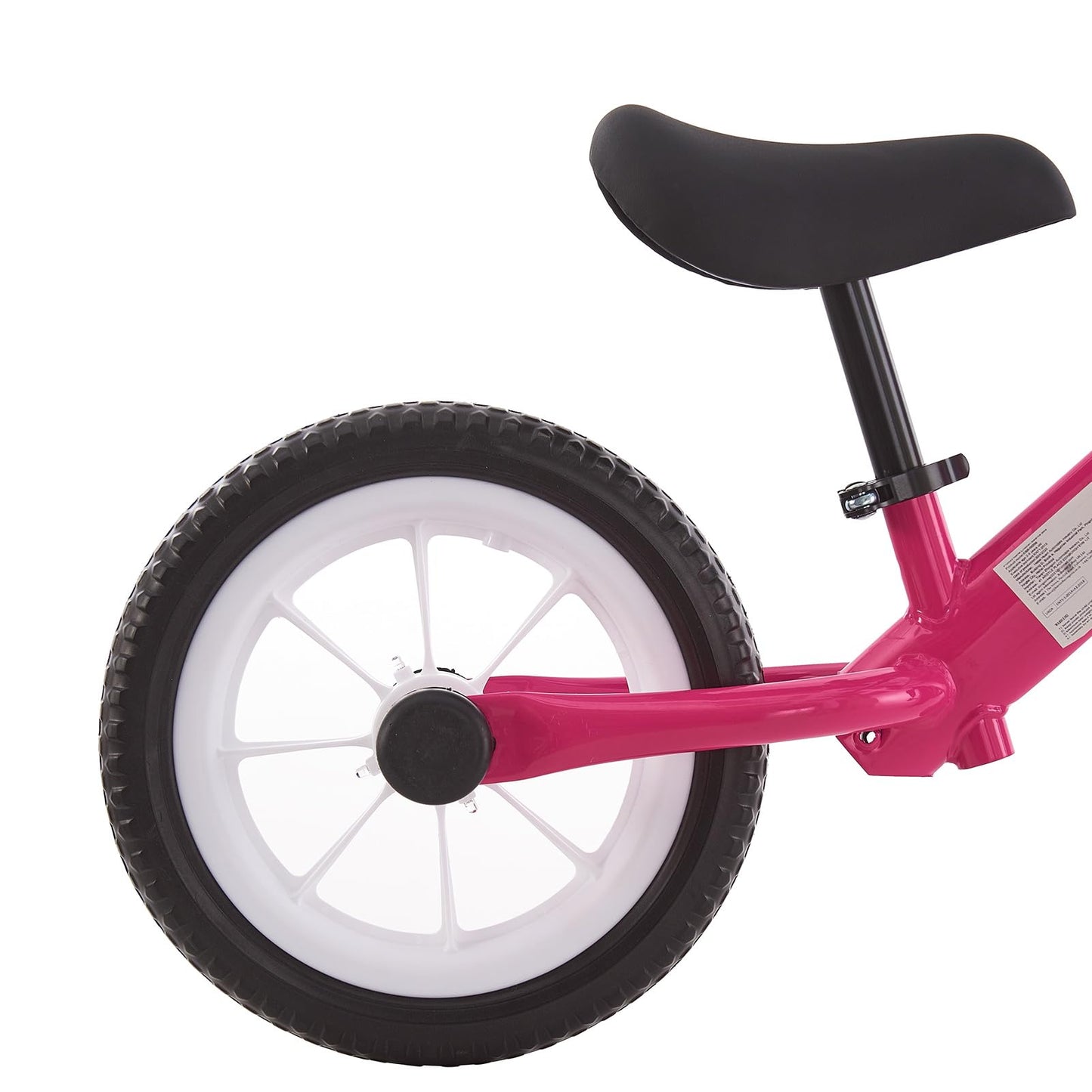 BSTSEL 12" Balance Bike For 2-6 Years Old Stride Walking Bike, With Adjustable Handlebar And Seat Wheel With Light No Pedal Training Bicycle Flat-Free Tires