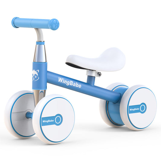 WINGBABE Baby Balance Bike for 1-2 Years Old Boys Girls,Toddler Balance Bike Ride on Toys for 10-24 Months Baby with Adjustable Seat, First bike for 1-2 Year Old Gifts