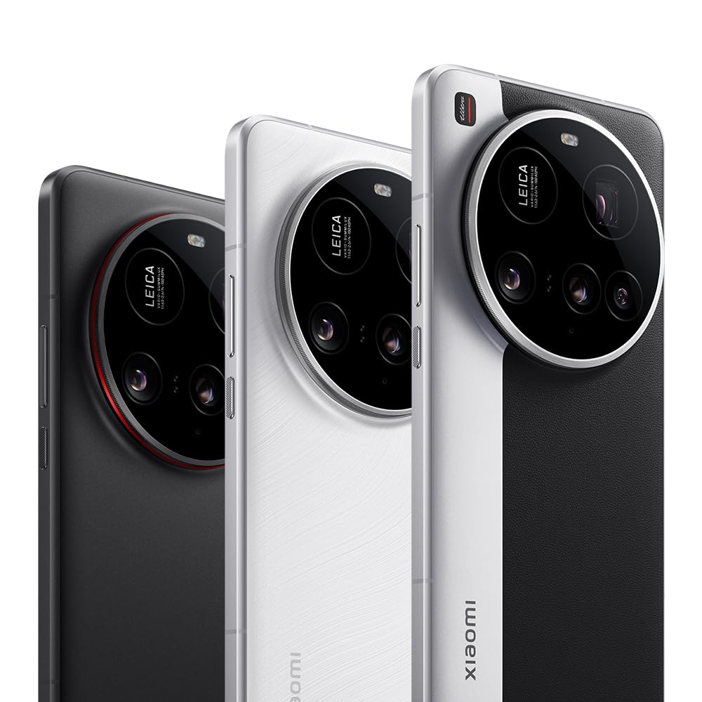 Xiaomi 15 Ultra Smartphone, 16+512GB, Black, 100mm Leica 200MP super telephoto, 5410mAh battery, 90W HyperCharge, HyperAI (No power adapter included)